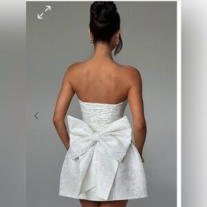 BABYBOO ELENORA MINI DRESS - IVORY